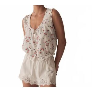 NEW DÔEN traveler top in poppy field